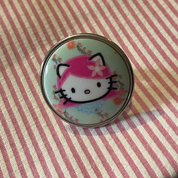 Tarina Tarantino Hello Kitty Ring - Pink and Blue - Picture 2 of 4